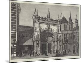 The Paris Exhibition, Facade of the Portuguese Section, Avenue of Nations-null-Mounted Giclee Print