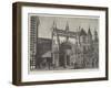 The Paris Exhibition, Facade of the Portuguese Section, Avenue of Nations-null-Framed Giclee Print