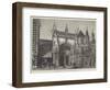 The Paris Exhibition, Facade of the Portuguese Section, Avenue of Nations-null-Framed Giclee Print