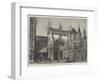 The Paris Exhibition, Facade of the Portuguese Section, Avenue of Nations-null-Framed Giclee Print