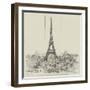 The Paris Exhibition, General View of the Exhibition Buildings, from the Trocadero-Frank Watkins-Framed Giclee Print