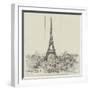 The Paris Exhibition, General View of the Exhibition Buildings, from the Trocadero-Frank Watkins-Framed Giclee Print