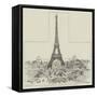 The Paris Exhibition, General View of the Exhibition Buildings, from the Trocadero-Frank Watkins-Framed Stretched Canvas