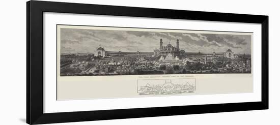 The Paris Exhibition, General View of the Trocadero-Auguste Victor Deroy-Framed Giclee Print
