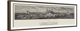 The Paris Exhibition, General View of the Trocadero-Auguste Victor Deroy-Framed Giclee Print