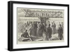 The Paris Exhibition, Reception on the Completion of the Eiffel Tower-null-Framed Giclee Print