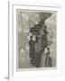 The Paris Exhibition, Sunday Reception at the Eiffel Tower-Julius Mandes Price-Framed Giclee Print