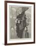 The Paris Exhibition, Sunday Reception at the Eiffel Tower-Julius Mandes Price-Framed Giclee Print