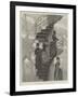 The Paris Exhibition, Sunday Reception at the Eiffel Tower-Julius Mandes Price-Framed Giclee Print