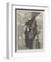 The Paris Exhibition, Sunday Reception at the Eiffel Tower-Julius Mandes Price-Framed Giclee Print