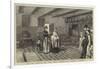 The Paris Exhibition, the Dutch House, Preparing for a Baptism in Friesland-George Goodwin Kilburne-Framed Giclee Print