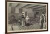 The Paris Exhibition, the Dutch House, Preparing for a Baptism in Friesland-George Goodwin Kilburne-Framed Giclee Print