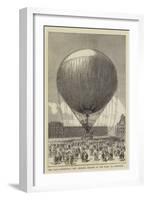 The Paris Exhibition, the Monster Balloon in the Place De Carrousel-null-Framed Giclee Print