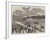 The Paris Fetes, Oriental Joust on the Seine-Edmond Morin-Framed Giclee Print