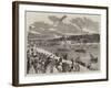 The Paris Fetes, Oriental Joust on the Seine-Edmond Morin-Framed Giclee Print