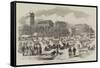 The Paris Fetes, the Camp at St Maur-Felix Thorigny-Framed Stretched Canvas