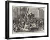 The Paris International Exhibition, the Locomotive Crane at Work-null-Framed Giclee Print