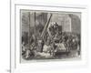 The Paris International Exhibition, the Locomotive Crane at Work-null-Framed Giclee Print