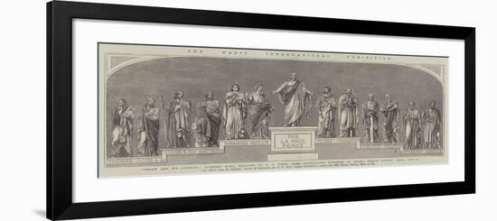 The Paris International Exhibition-null-Framed Giclee Print