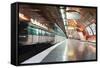 The Paris Metro Station of Arts Et Metiers, Paris, France, Europe-Julian Elliott-Framed Stretched Canvas