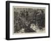 The Paris Mob, a Barricade in Paris-Arthur Boyd Houghton-Framed Giclee Print