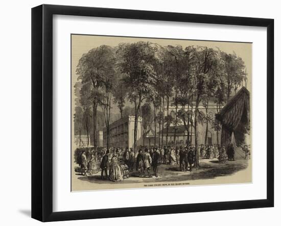 The Paris Poultry Show, in the Champs Elysees-null-Framed Giclee Print