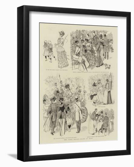 The Paris Season-null-Framed Giclee Print