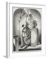 The Paris Universal Exhibition, Model of the Transit Circle in the Royal Observatory, Greenwich-null-Framed Giclee Print