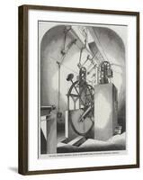 The Paris Universal Exhibition, Model of the Transit Circle in the Royal Observatory, Greenwich-null-Framed Giclee Print