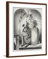 The Paris Universal Exhibition, Model of the Transit Circle in the Royal Observatory, Greenwich-null-Framed Giclee Print