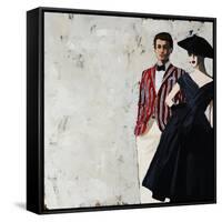 The Paris Wife-Clayton Rabo-Framed Stretched Canvas