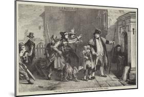 The Parish Beadle-Sir David Wilkie-Mounted Giclee Print