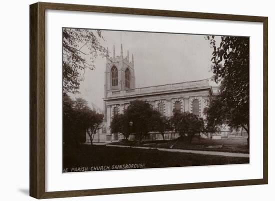 The Parish Church, Gainsborough-null-Framed Photographic Print