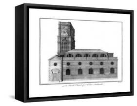 'The Parish Church of St.Olave. Southwark.', c1756-Benjamin Cole-Framed Stretched Canvas