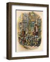 The Parish Engine, C1900-George Cruikshank-Framed Giclee Print