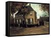 The Parish House in Nuenen-Vincent van Gogh-Framed Stretched Canvas