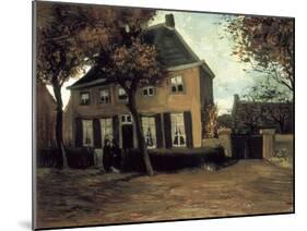 The Parish House in Nuenen-Vincent van Gogh-Mounted Art Print