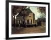 The Parish House in Nuenen-Vincent van Gogh-Framed Art Print