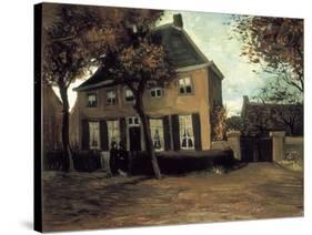 The Parish House in Nuenen-Vincent van Gogh-Stretched Canvas