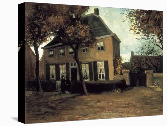 The Parish House in Nuenen-Vincent van Gogh-Stretched Canvas