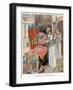 The Parisian Woman During the Time of the Merovingians, C5th-8th Century Ad, C1870-1950-Ferdinand Sigismund Bac-Framed Giclee Print