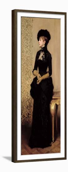 The Parisian-Charles Giron-Framed Giclee Print