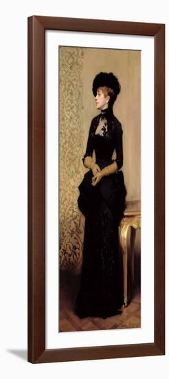 The Parisian-Charles Giron-Framed Giclee Print