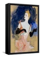 The Parisian-Jules Chéret-Framed Stretched Canvas