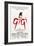 The Parisians, 1958, "Gigi" Directed by Vincente Minnelli-null-Framed Giclee Print