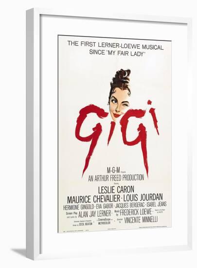 The Parisians, 1958, "Gigi" Directed by Vincente Minnelli-null-Framed Giclee Print