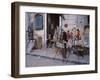 The Parisians: Artists on Place du Terte Near Sacre Coeur Montmartre-Alfred Eisenstaedt-Framed Photographic Print