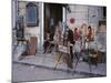 The Parisians: Artists on Place du Terte Near Sacre Coeur Montmartre-Alfred Eisenstaedt-Mounted Photographic Print