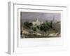 The Park and City Hall, New York, USA, 1838-S Lacey-Framed Giclee Print