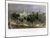 The Park and City Hall, New York, USA, 1838-S Lacey-Mounted Giclee Print